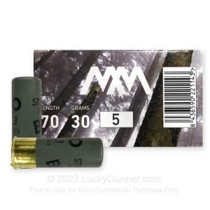 12 Gauge - 2-3/4" 1-1/16oz. #5 Shot - BioAmmo Lux Steel - 250 Rounds BLS30-50