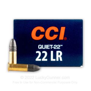 .22 Long Rifle - 40 Grain Lead Round Nose - CCI - 5000 Rounds