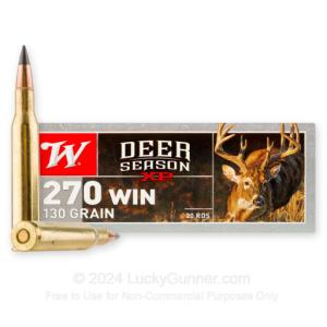 270 - 130 Grain Extreme Point - Winchester Deer Season XP - 200 Rounds X270DS