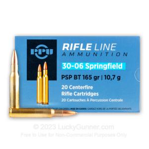 30-06 - 165 Grain PSP BT - Prvi Partizan - 200 Rounds PP30062