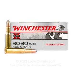 30-30 - 150 Grain PP - Winchester Super-X - 200 Rounds X30306