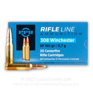 308 - 180 Grain SP - Prvi Partizan - 200 Rounds PP3083