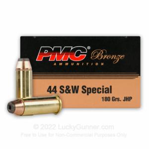 44 Special  - 180 Grain JHP - PMC - 500 Rounds 44SB