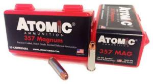 ATOMIC AMMO .357 REM. MAGNUM 158GR. BONDED JHP 50-PACK