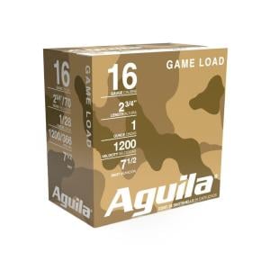 Aguila Field Standard Velocity Shotshells - 16 Gauge - 7.5 - 25 Rounds