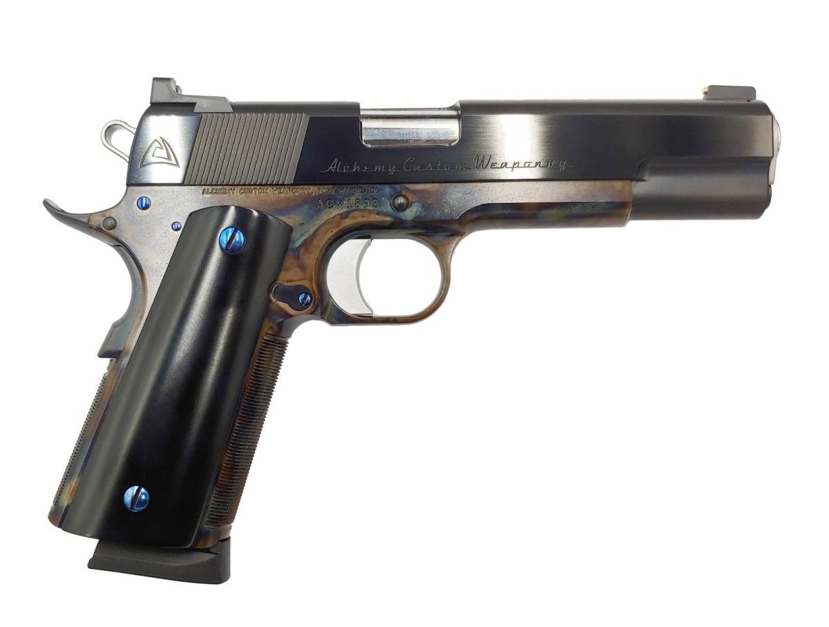 Alchemy Custom Weaponry Prime Color Case Hardened 1911 ACW-PRIME-ELITE-CCH-9 9mm 10+1 5"