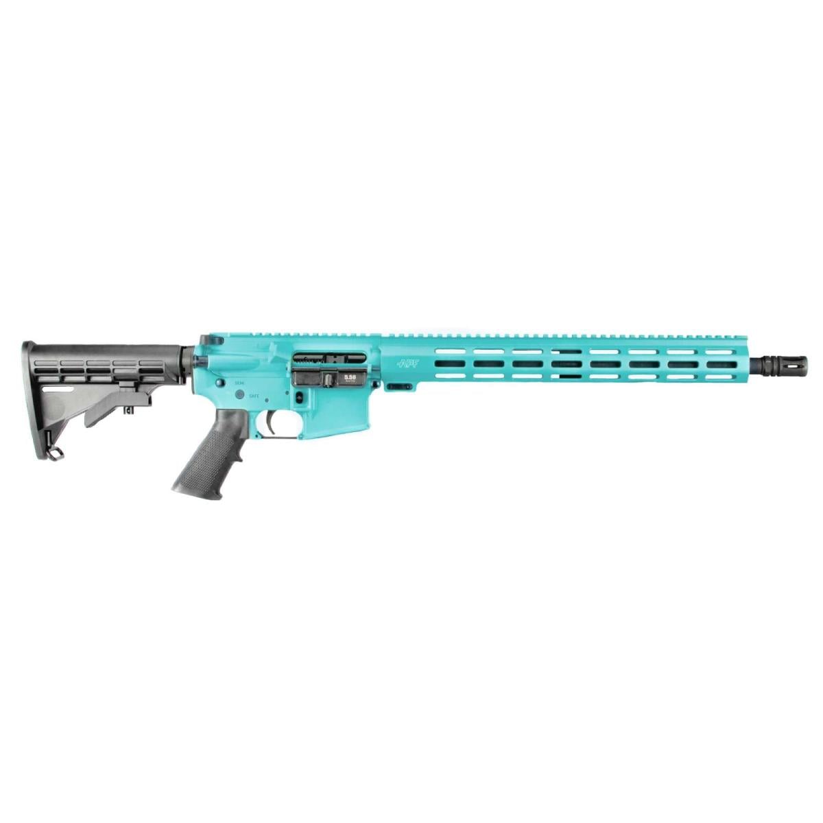 Alex Pro Firearms Guardian AR-15 Rifle 16" MLOK Robin's Egg Blue RI282RB 223/5.56 30 Rd. 16"