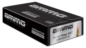 Ammo Inc 3006165SSTA20 Signature 30-06 Springfield 165 Gr Super Shock Tip SST 3006165SSTA20
