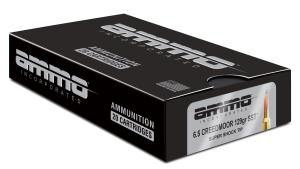 Ammo Inc Hunt Long Range 6.5 Creedmoor 129 gr SST 20rds Rifle Ammo for Superior Shock Tip and Extended Range - 65CM129SSTA20