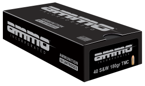 Ammo Inc. Signature .40 S&W 180 Grain Total Metal Jacket Centerfire Handgun Ammo