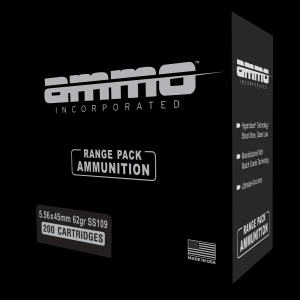 Ammo Inc. Signature 5.56 62gr SS109 FMJ 200rd Pack - 556062SS109-A200 556062SS109-A200