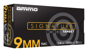 Ammo Inc Signature Handgun Ammunition 9mm Luger 124gr TMJ 50/ct