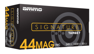 Ammo Inc. Signature Target .44 Rem Mag 240 Grain TMC Handgun Ammo