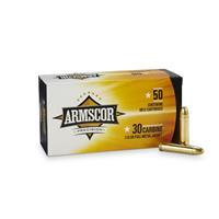 Armscor, .30 Carbine, FMJ, 110 Grain, 50 Rounds