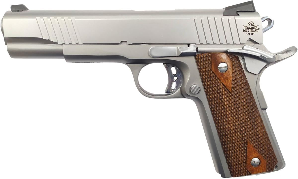 Armscor Rock Island Rock Standard FS 51414 45 ACP 8+1 5"
