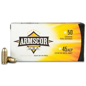 Armscor USA .45 ACP 230 Grain FMJ 50 Round Box