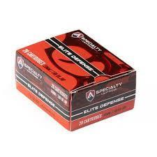 Atlanta Arms Elite Defense Handgun Ammunition .45 Colt 225gr JHP 20/ct SY45C225TD
