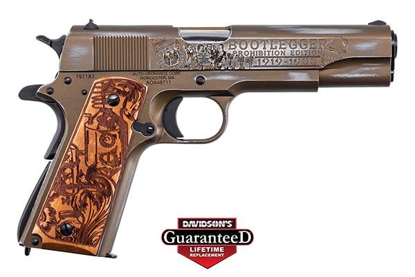 Auto Ordnance 1911 2021 Bootlegger Special Edition 1911BKOC9 45 ACP 7+1 5