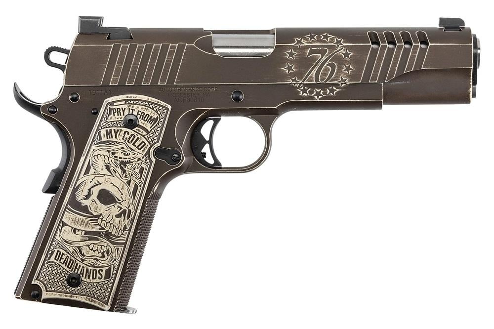 Auto Ordnance Cold Dead Hands Edition 1911TCAC15 45 ACP 7 Rnds 5"