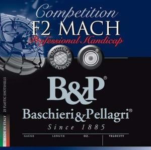 B&P Mach LV 12 Gauge 2-3/4" #7.5 1 oz 25rds Shotshell - Low Velocity Target - 12B1F2L7