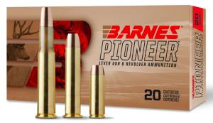 Barnes Pioneer 44 Remington Magnum, 225gr, XPB Hollow Point, 20rd Box