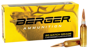 Berger Target Rifle 6.5 PRC, 156gr, Hybrid, 20rd Box
