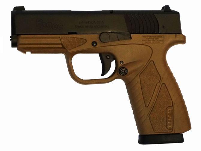 Bersa BP9CC BP9DECC 9mm 8+1 Rd. 3.3"