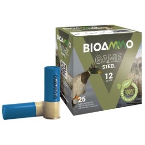 BioAmmo BioAmmo Waterfowl 12 Gauge 2.75″ #4 Shot BLS3040 Full Case-250 Rounds BLS3040