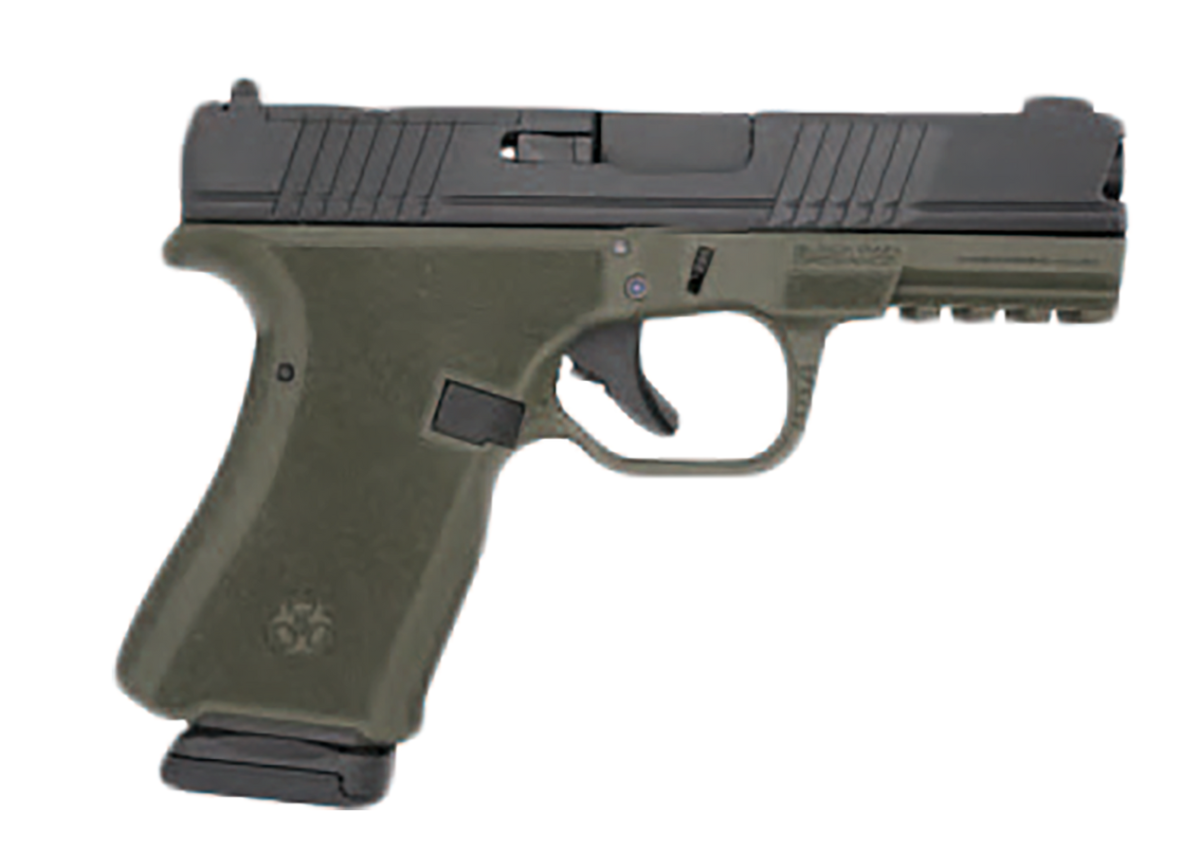 Black Rain Ordnance Frontline+ Compact BRO-FL-9MM-OD-BLK 9mm 15 Rd. 3.75"