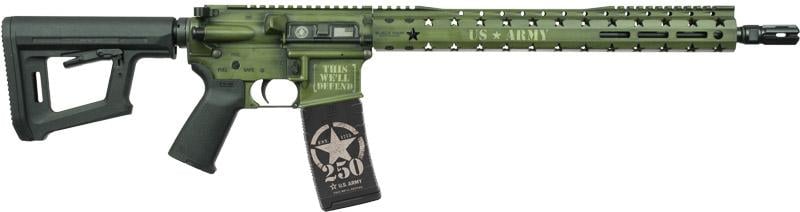Black Rain Ordnance SPEC15 Army 250 Th Custom BRO-ARMY250-BGB 223/5.56 30 Rnd 16"