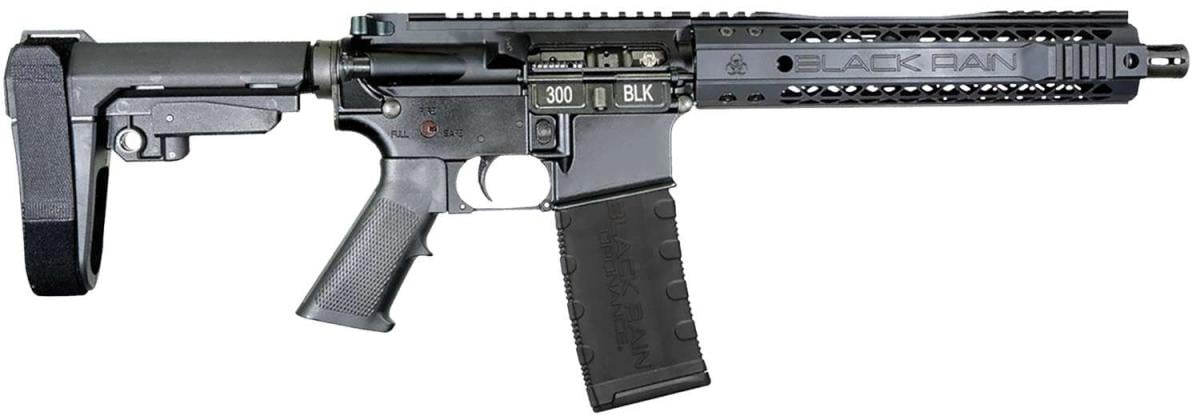 Black Rain Ordnance Spec15 BROSPEC15300BLKPSBA3 300 BLK 30 Rnd 10.50"