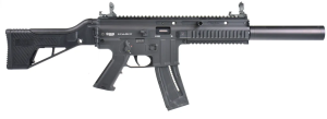 Blue Line Solutions M-15 SD 16.3" Barrel 10-Rounds w/ Faux Suppressor 4150018CA 22 LR 10 16.37"