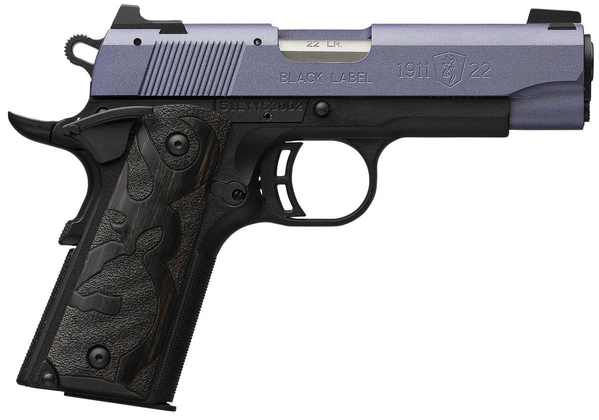 Browning 1911-22 Black Label 051894490 22 LR 10 + 1 3.6"