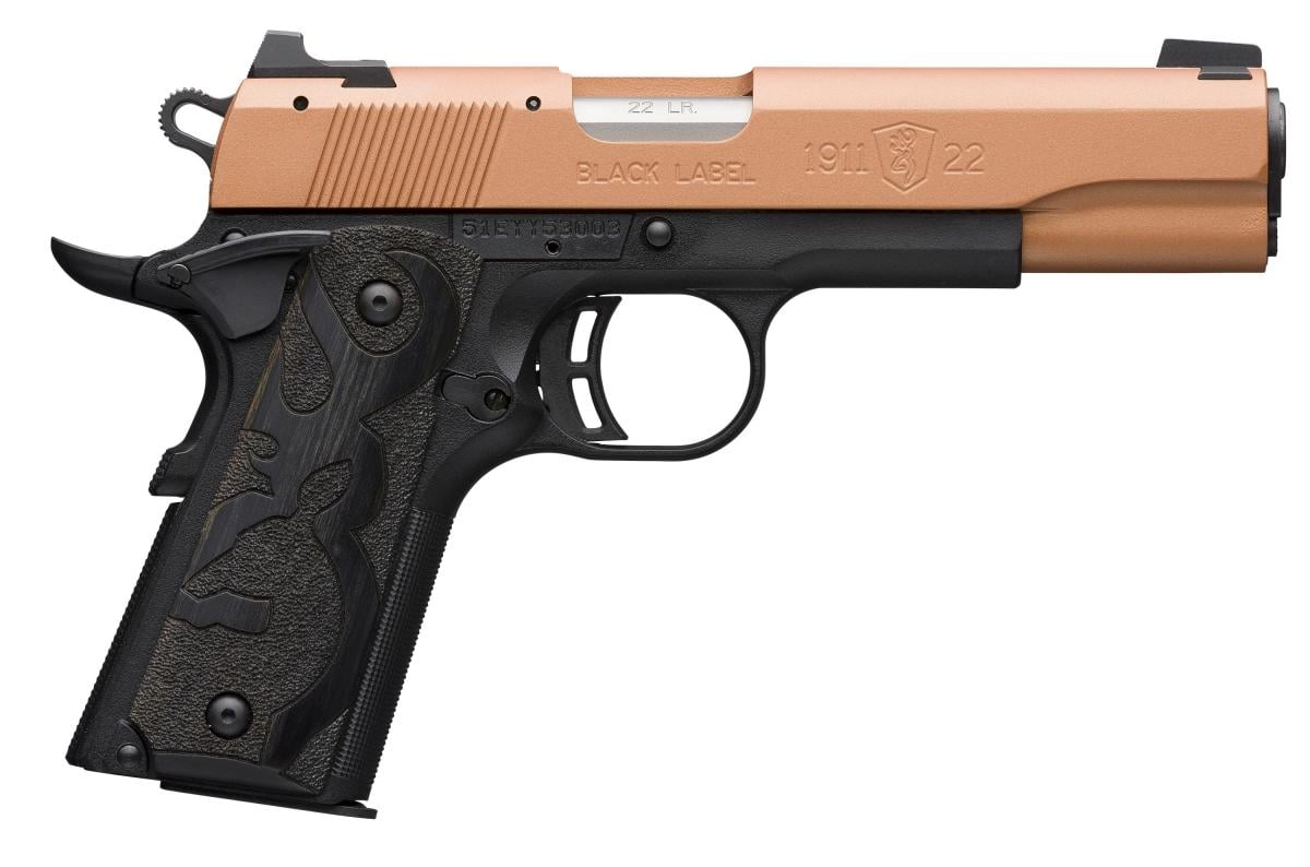 Browning 1911-22 Black Label 051895490 22 LR 10 + 1 4.25"
