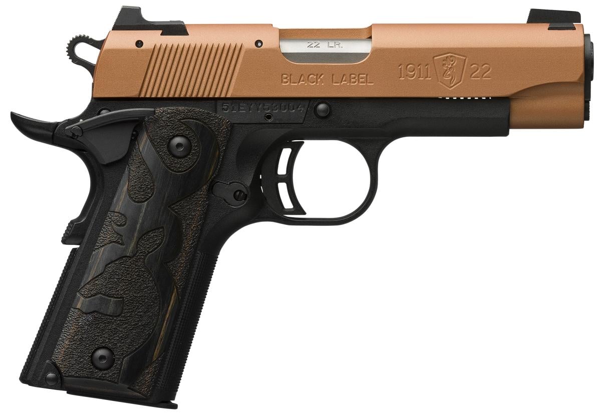 Browning 1911-22 Black Label 051896490 22 LR 10 + 1 3.6"