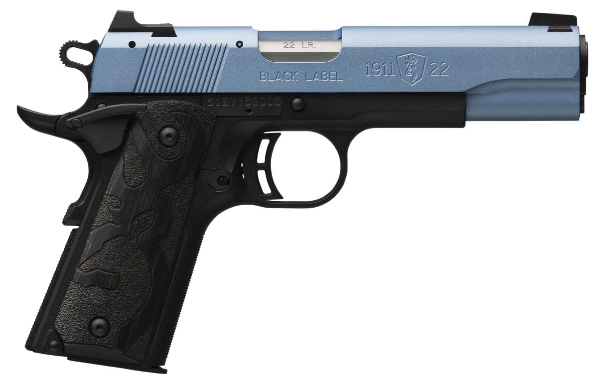 Browning 1911-22 Black Label 051897490 22 LR 10 + 1 4.25"