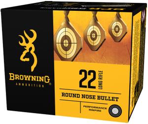 Browning BPR Performance 36 gr Plated Hollow Point .22lr Ammo, 1000/box - B194122000