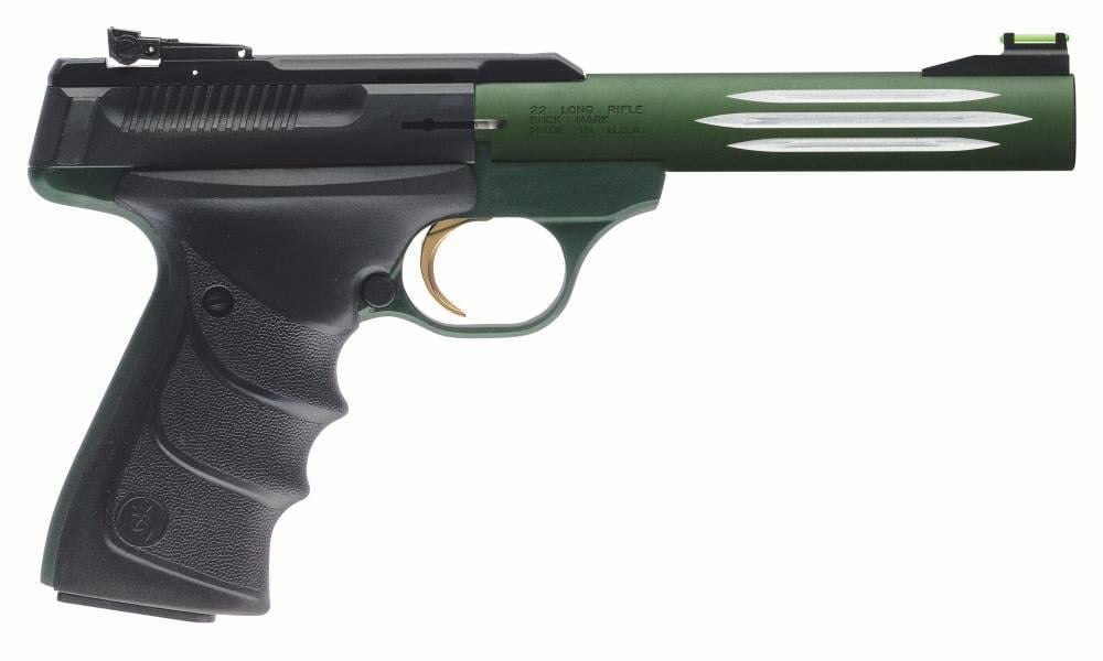 Browning Buck Mark Lite Green URX 051459490 22 LR 10 5.5"