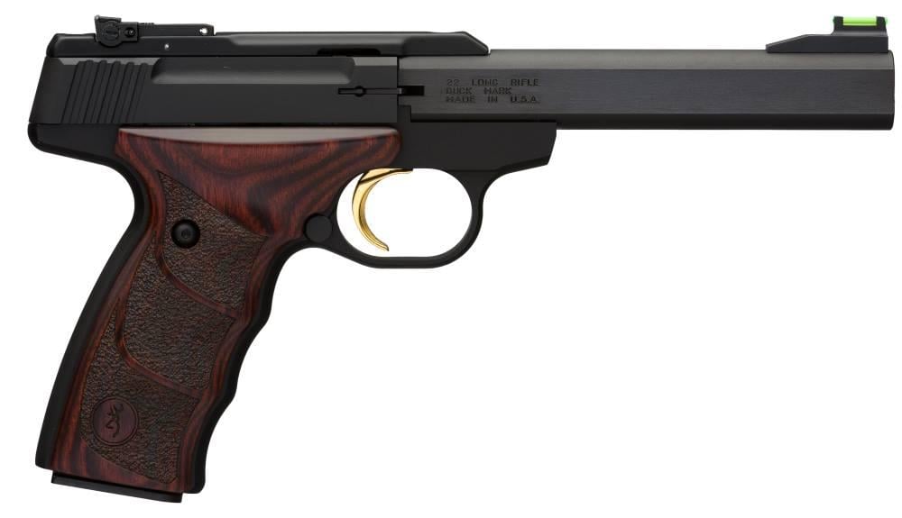 Browning Buck Mark Plus Rosewood UDX 051429490 22 LR 10 5.5"