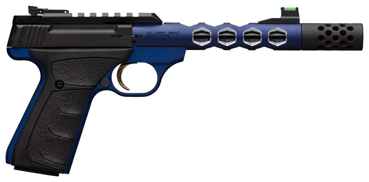 Browning Buck Mark Plus Vision Blue 051562490 22 LR 10 4.4"