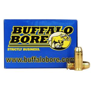 Buffalo Bore Ammunition 23C/20 Heavy 40 S & W +P 180 Gr FMJ-FN (Per 20)