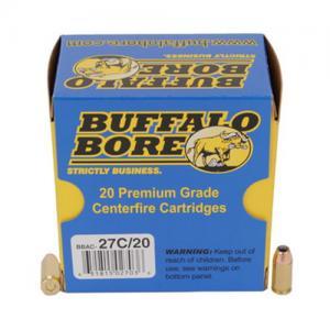 Buffalo Bore Ammunition 27C/20 380 Auto +P 90 Gr JHP (Per 20)