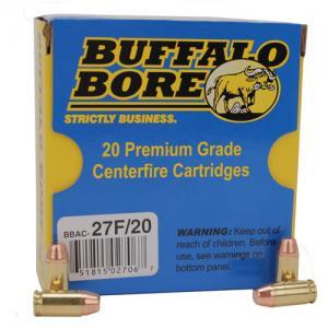 Buffalo Bore Ammunition 27F/20 380 Auto 95 Gr FMJ-FN (Per 20)