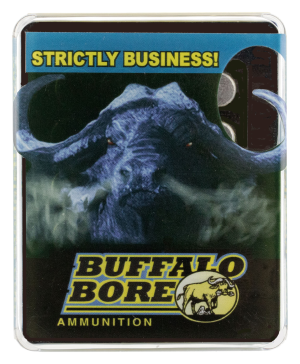 Buffalo Bore Ammunition 34B/20 9x18 Makarov +P 115 Gr Hard Cast FN (Per 20)