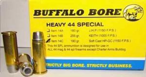 Buffalo Bore Ammunition 44 Special Heavy 14C/20