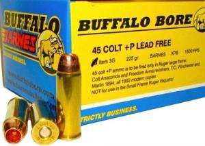 Buffalo Bore Ammunition 45 Colt Lead-Free +P 3G/20