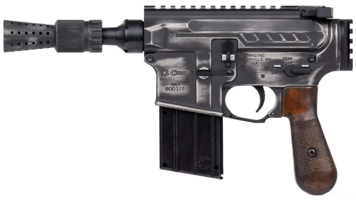 CMMG MK4 DL44 Blaster 22A440F-BW-AB 22 LR 10 Rnd 4.5"
