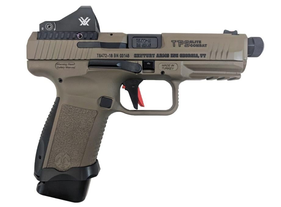 Canik TP9SF Elite Combat HG6481DV-N 9mm 1 - 15 rd. & 1 - 18 rd. 4.78"