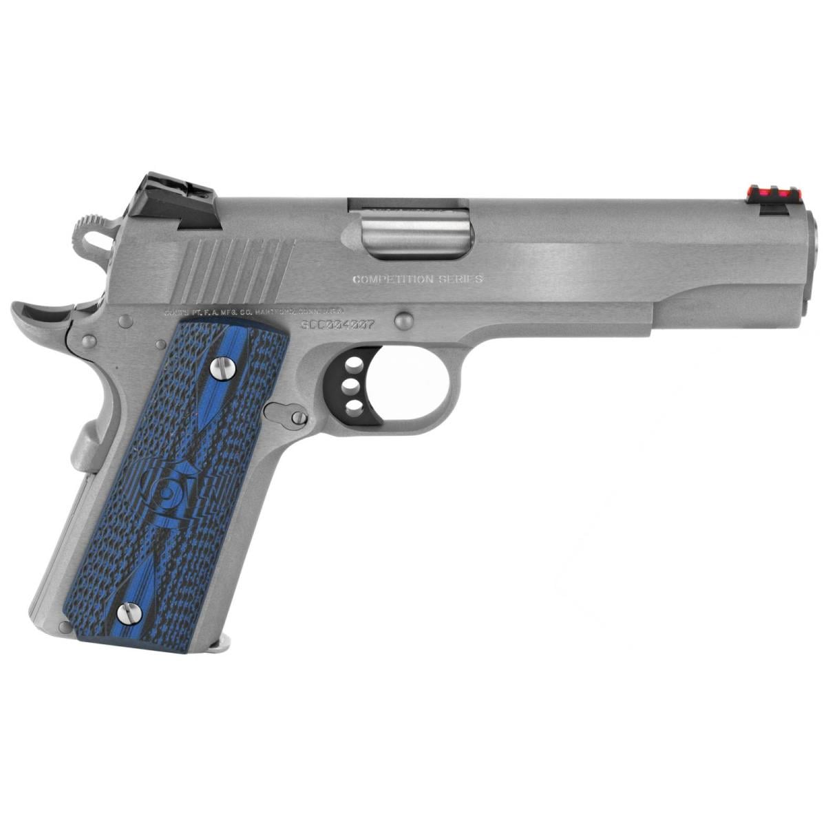 Colt 1911 Competition 5" Barrel 8 Rd. Stainless BLEM O1070CCS 45 ACP 8 Rd. 5"