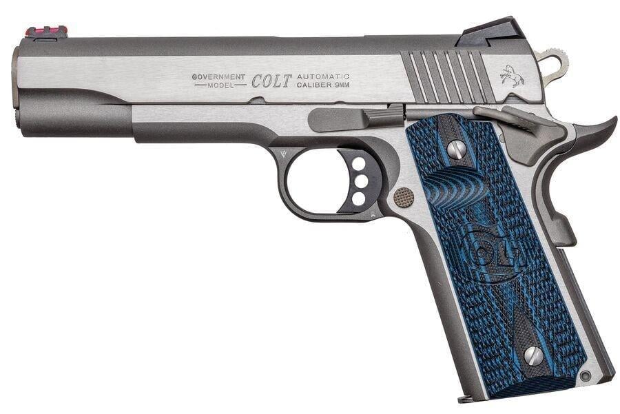 Colt 1911 Competition 5" Barrel 9 Rd. Series 70 G10 Grips Stainless BLEM ZO1072CCS 9mm 9 Rd. 5"